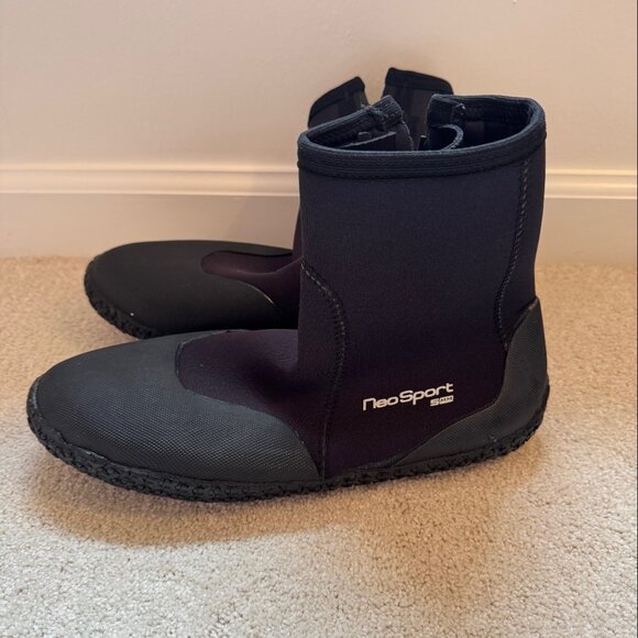 Men's NeoSport Low Top Wetsuit Boots - Size 12 - Picture 1 of 6